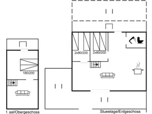 Ferienhaus für 6 Personen (74 m²) in Fur