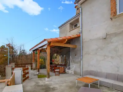 outside