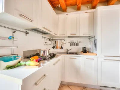 Küche und Essbereich