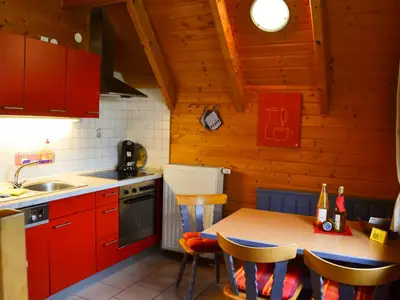 Ferienhaus Fink Küche-Essbereich