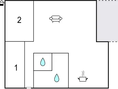 Ferienhaus für 4 Personen (55 m²) in Gerolstein 1/10