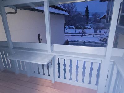 Balkon Ferienhaus-Preuss