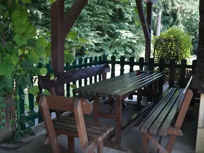 Laube bei der Ferienwohnung