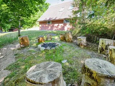 outside