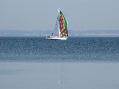 Segelboot auf der Ostsee