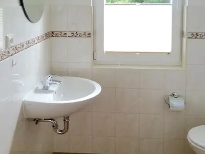 das WC im Erdgeschoss