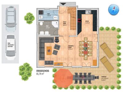 Ferienhaus für 10 Personen (160 m²) in Glowe 3/10