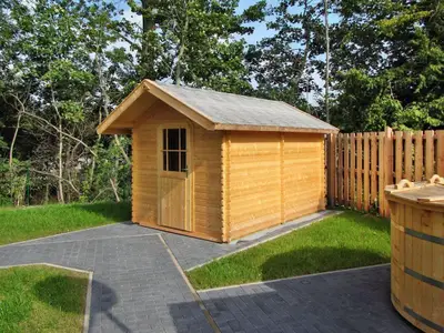 Die Außen-Sauna