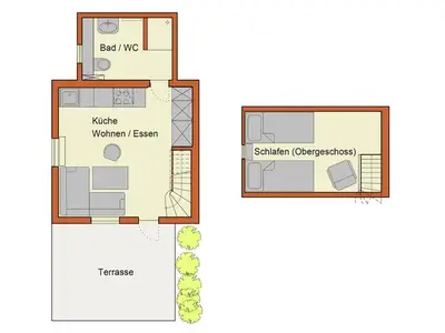 Ferienhaus für 2 Personen (32 m²) in Glowe 4/10