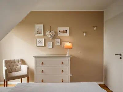 Ferienhaus Duncan House Blick in eines der Schlafzimmer