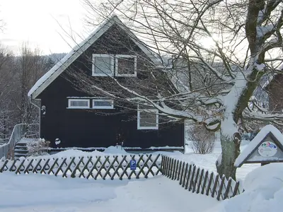 Eingangsbereich im Winter