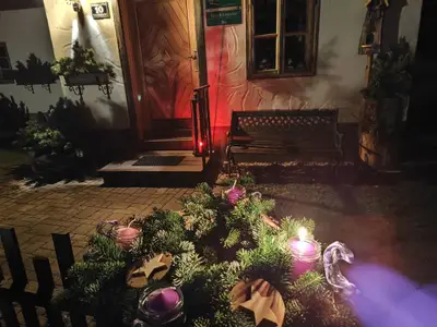 Ferienhaus Lenzau Winter Advent