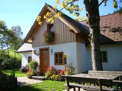 Aussenansicht Ferienhaus Lenzau