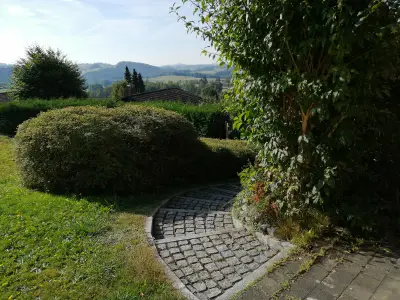 Ausblick von Haustür