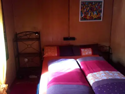 Schlafzimmer mit franz. Doppelbett