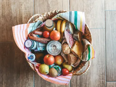 Frühstückskorb