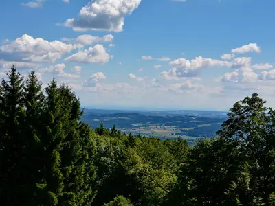 Aussicht vom Dorfplatz