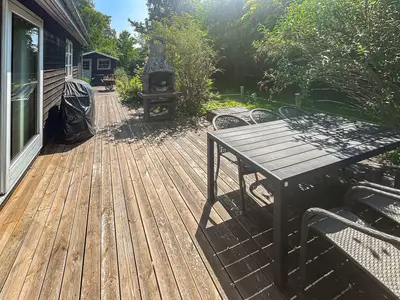 outside