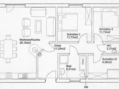 Ferienhaus für 7 Personen (90 m²) in Grömitz 7/10