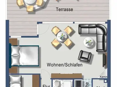 Ferienhaus für 4 Personen (45 m²) in Lensterstrand 4/10