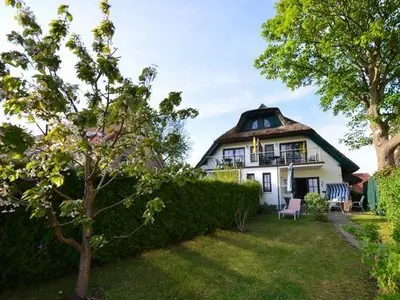17f "Moosbeere" Blick in den Garten