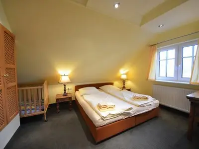 29c "Lotsenhaus" Schlafzimmer im Obergeschoß
