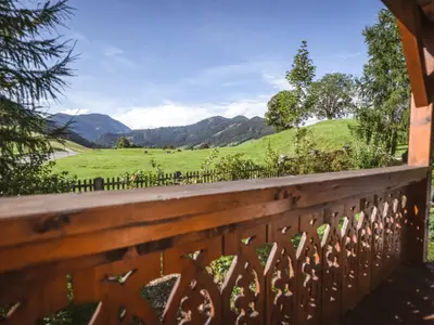 Aussicht vom Ferienhaus [Sommer]