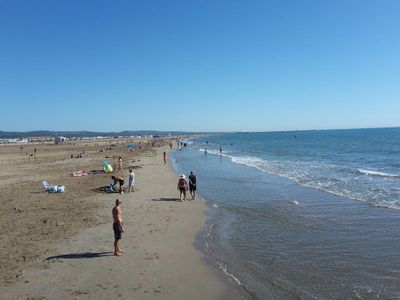 La plage de Gruissan