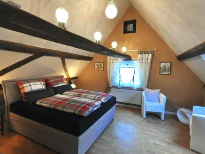 BEDROOM, INSIDE, OUTSIDE