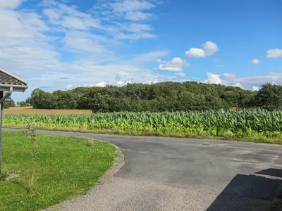 outside