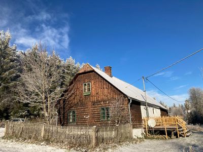 Ferienhaus im Wald - Winter