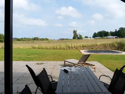 outside