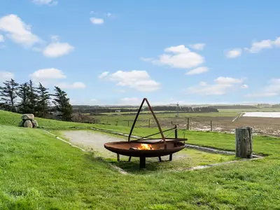 outside