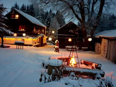 hutzenAlm im Winter