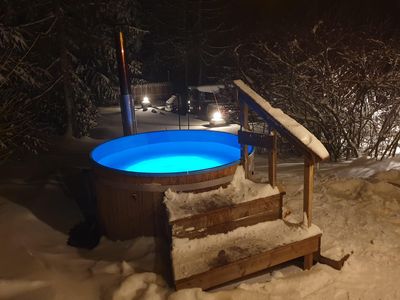 hotTub Badefass mit Holzofen