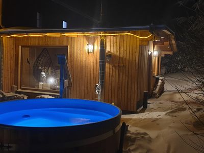 hotTub Badefass mit Holzofen