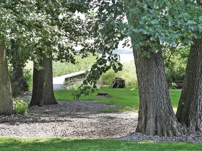 outside