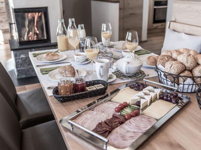 Inklusive täglichem  Wunsch-Frühstück im Chalet