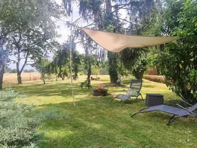 outside
