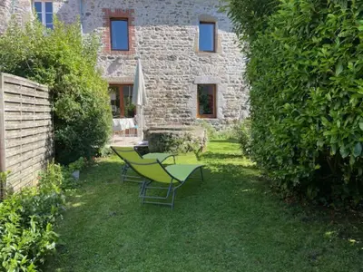 Blick auf die rûckeite de ferienhauses