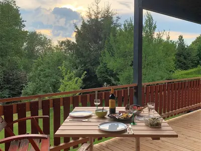 Auf dem Balkon