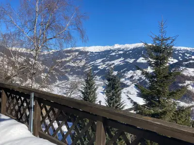 Aussicht vom Ferienhaus [Winter]