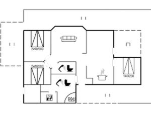 Ferienhaus für 6 Personen (90 m²) in Hirtshals