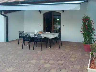 outside