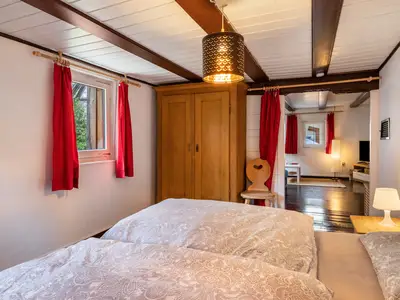 BEDROOM, INSIDE, OUTSIDE