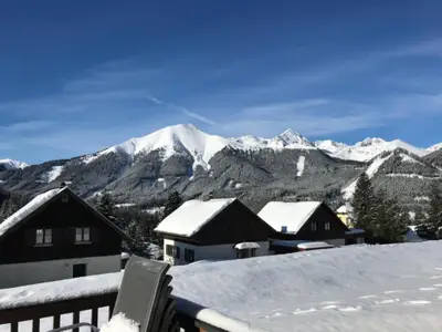 Aussicht vom Ferienhaus [Winter]