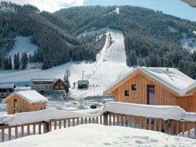 Aussicht vom Ferienhaus [Winter]