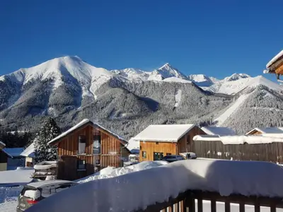 Aussicht vom Ferienhaus [Winter]