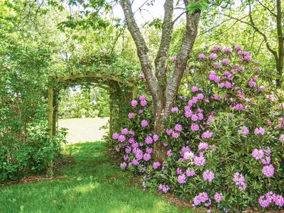 outside