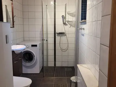 Badezimmer m dusch & waschmaschine